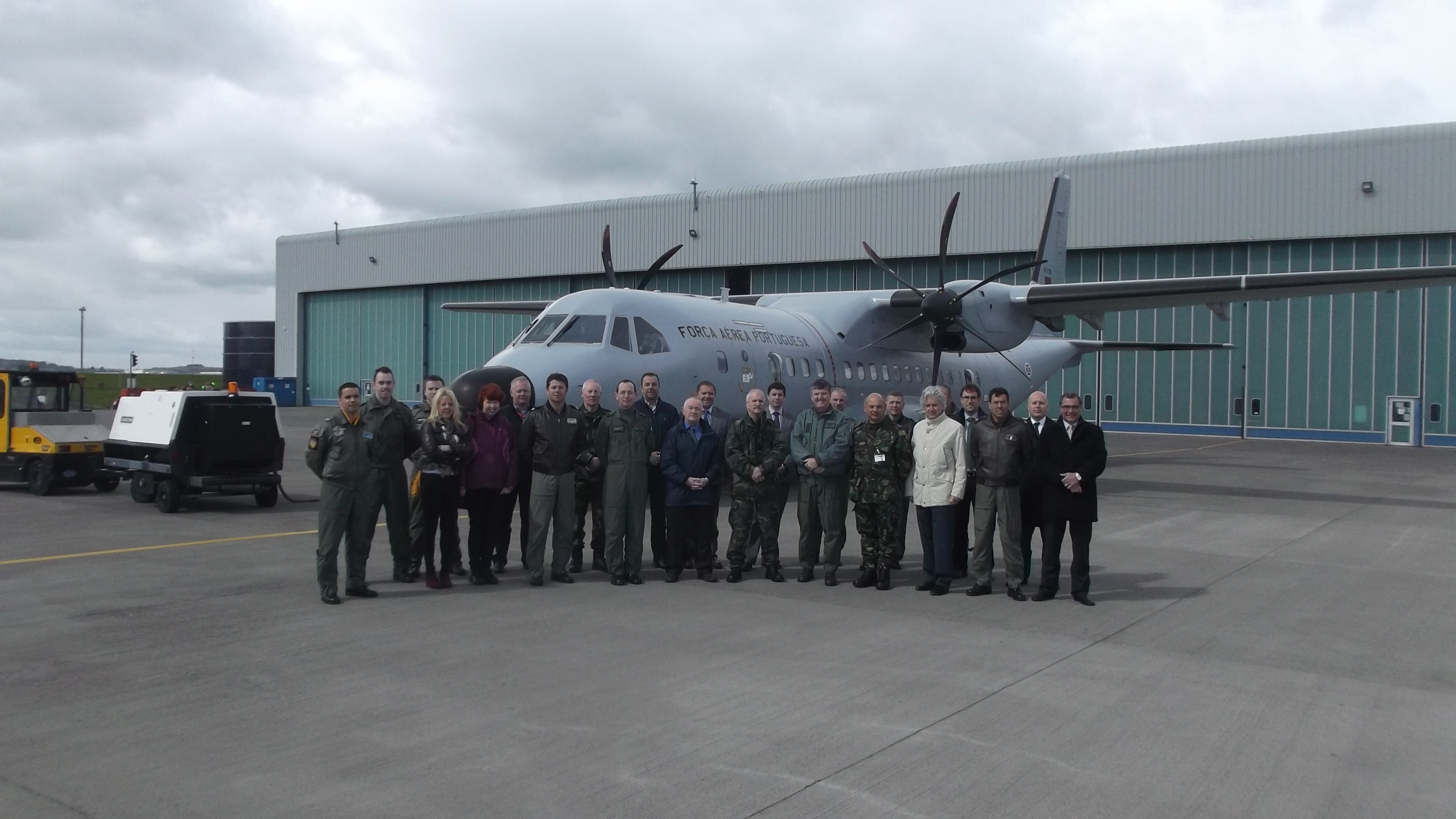 C-295M em demonstraes  de capacidades na Irlanda