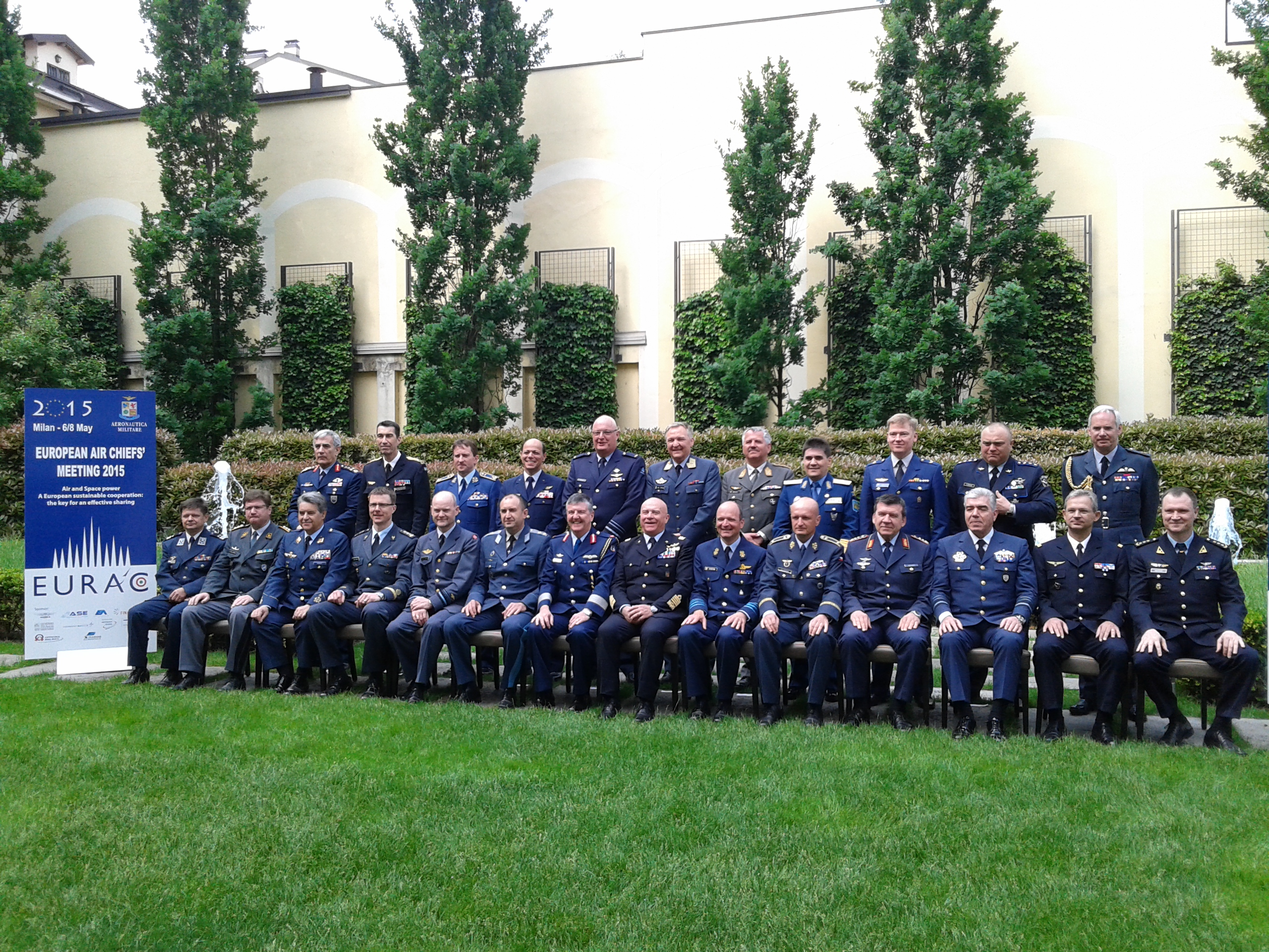 Chefe do Estado-Maior da Fora Area na EURAC 2015  Itlia
