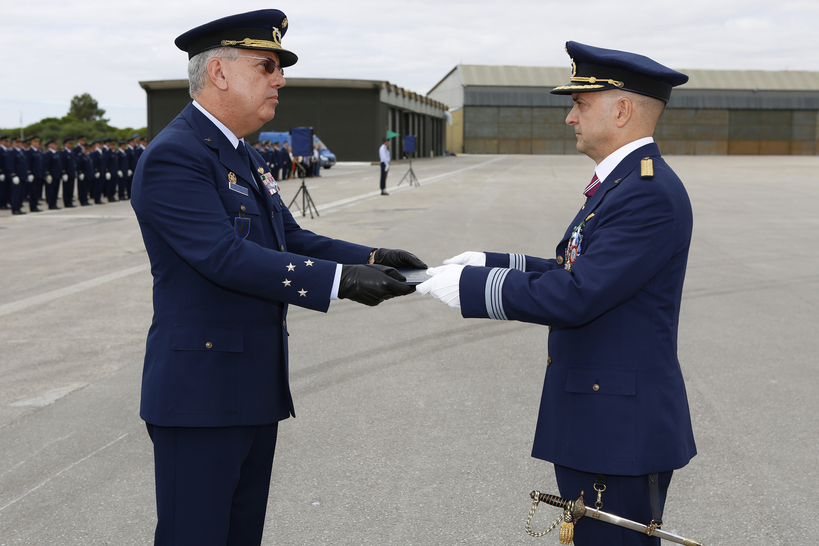 Cerimónia de Rendição do Comando na Base Aérea N.º 6
