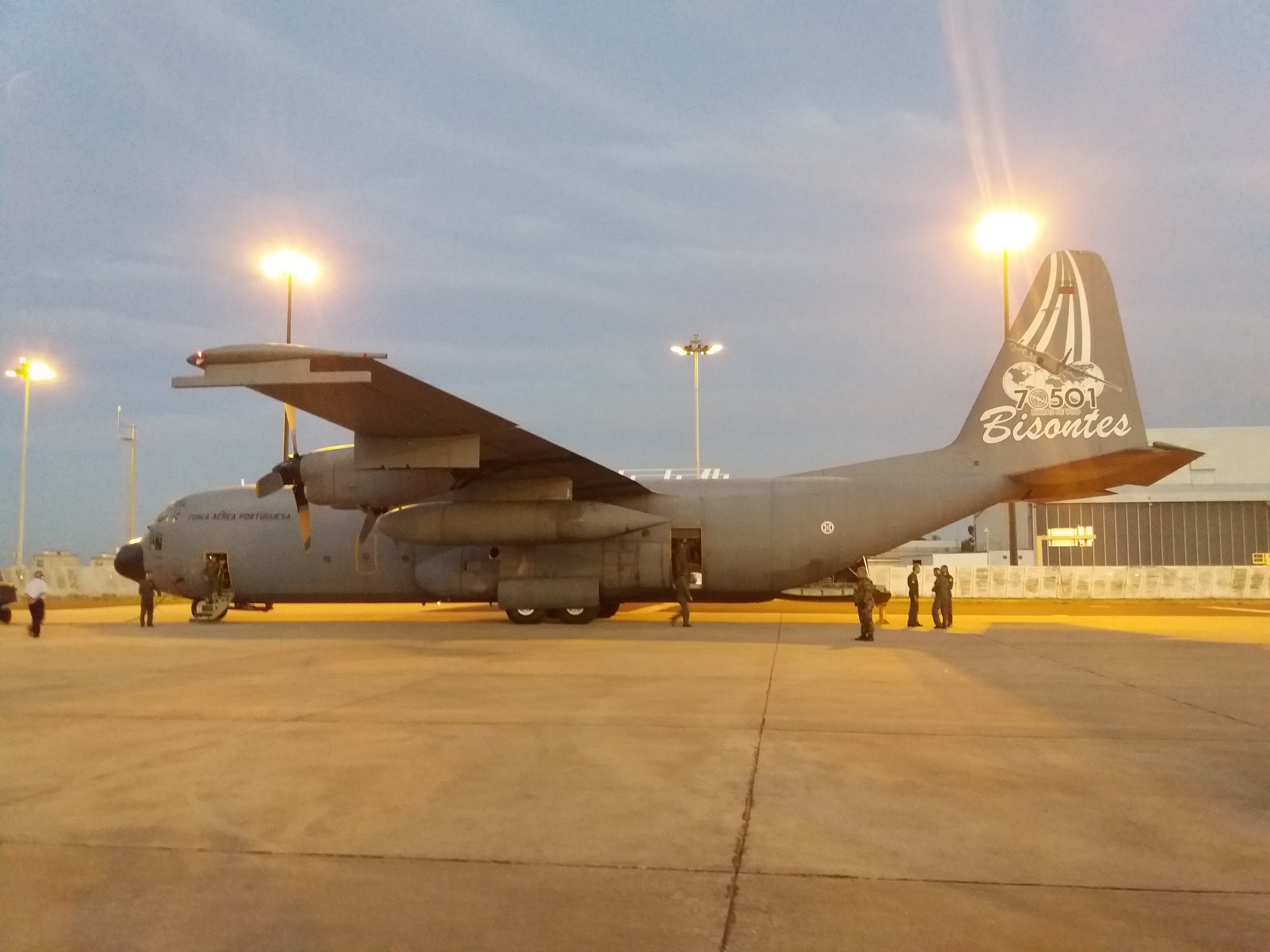 Força Aérea transportou 72 vítimas do furacão Irma