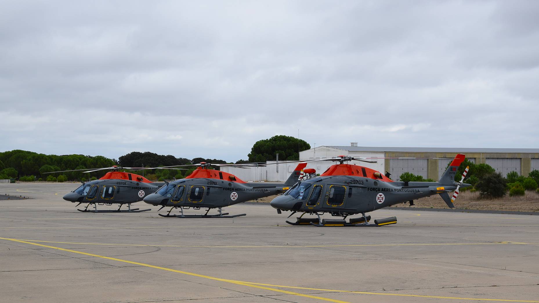Fora Area recebe terceiro helicptero AW119MKII 