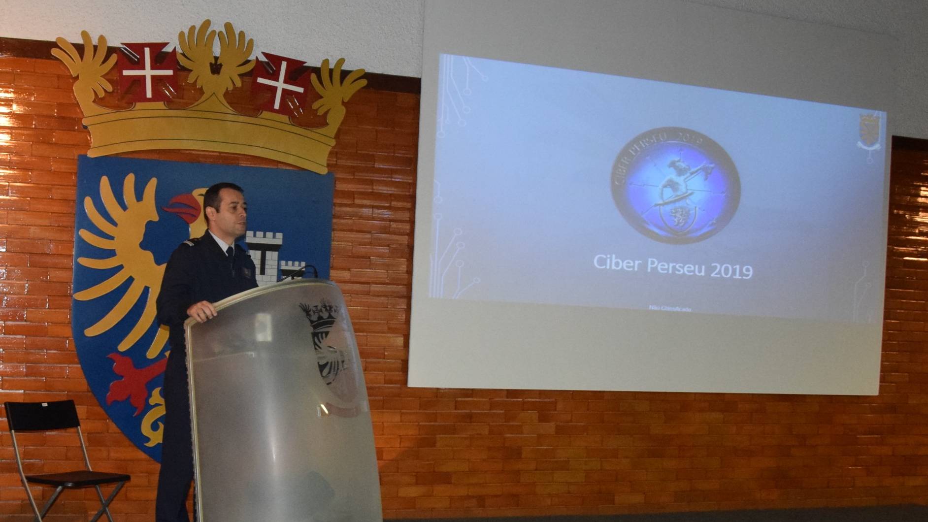 Fora Area participa em exerccio Ciber Perseu 2019