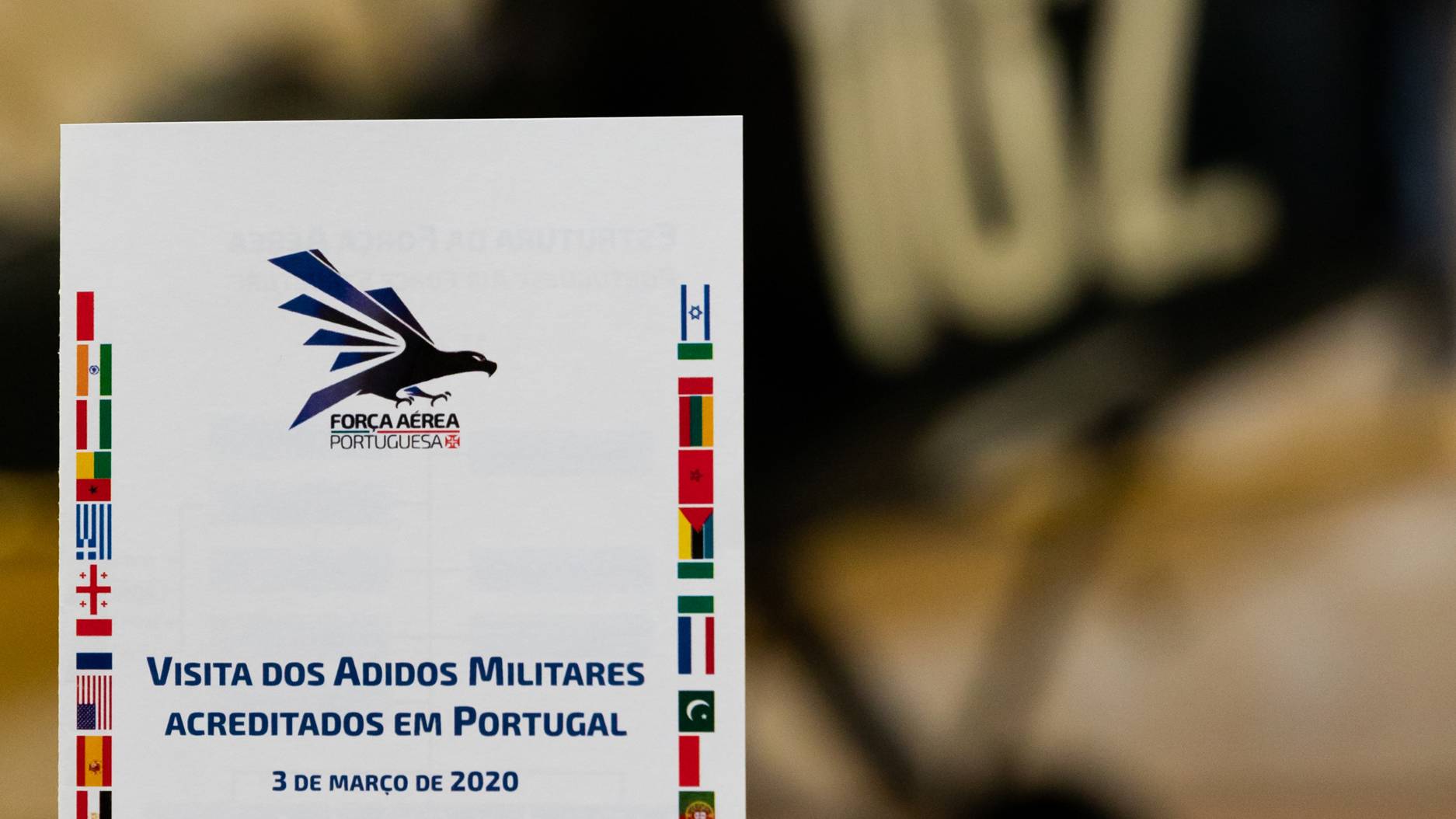 Briefing Anual da Fora Area aos Adidos Militares acreditados em Portugal