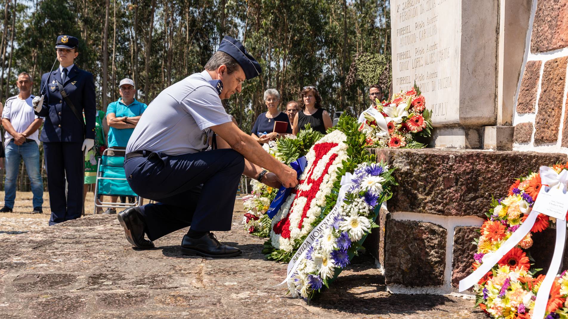 Força Aérea presta homenagem aos oito Pilotos falecidos em 1955