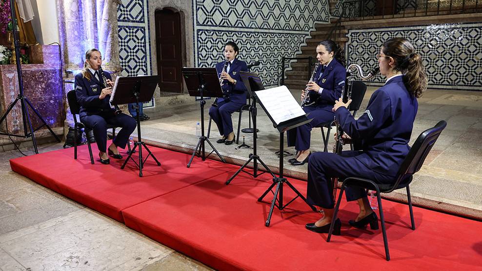Quarteto de clarinetes da Banda de Msica da Fora Area