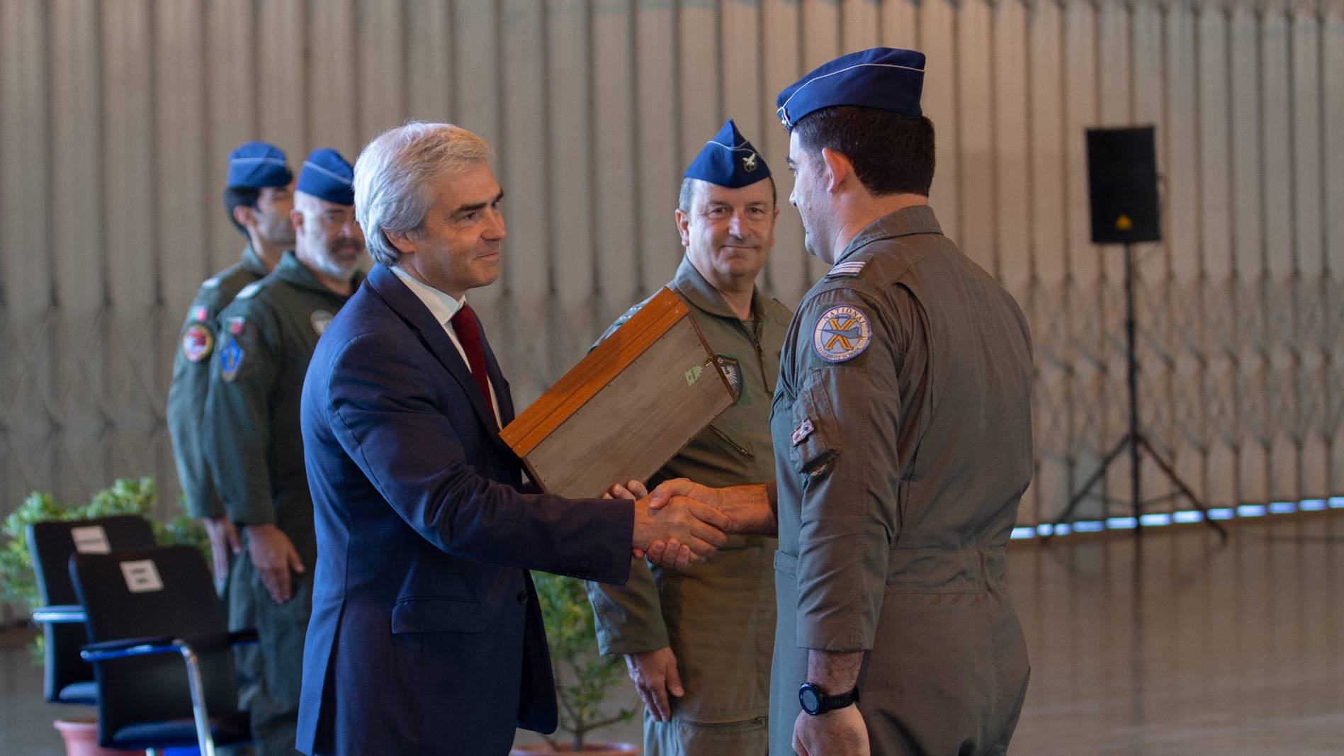 “A cruz de cristo e os F-16M transportaram o melhor de Portugal”