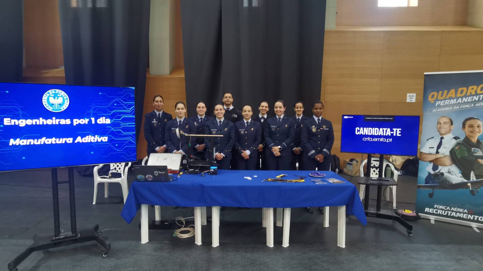 Força Aérea marca presença no 'Engenheiras por um Dia'