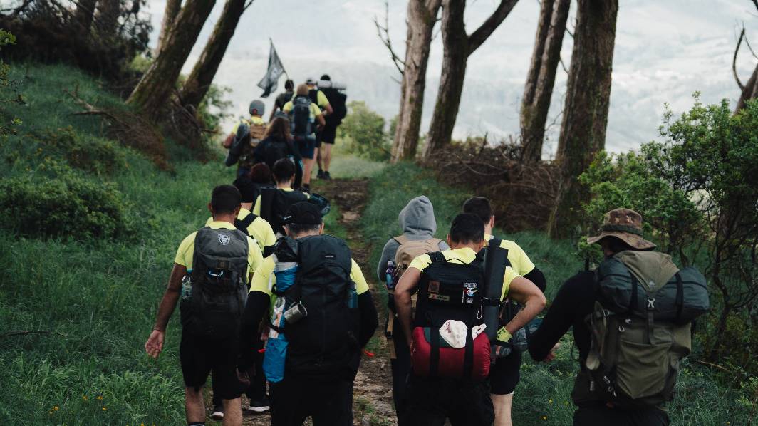 Força Aérea apoia atividade Rucking Challenge