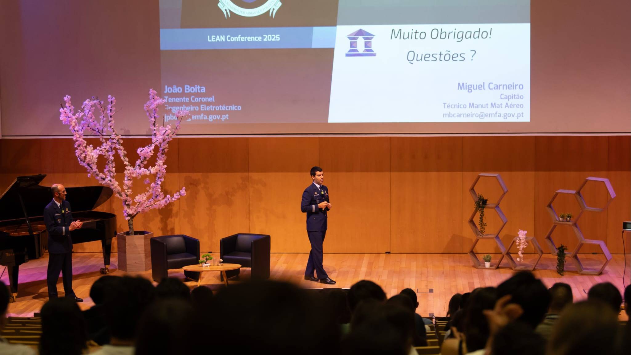 Militares da Fora Area participam na Lean Conference 2025