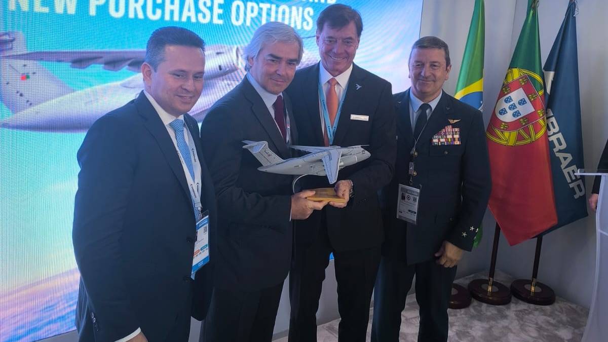 Frota de KC-390 aumenta para seis aeronaves