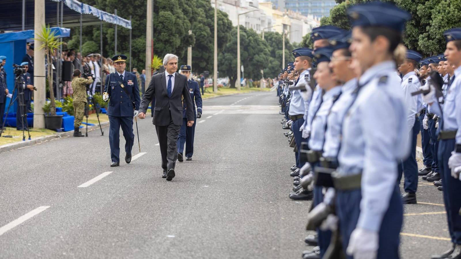 Cerimnia militar marca 73. anos da Fora Area