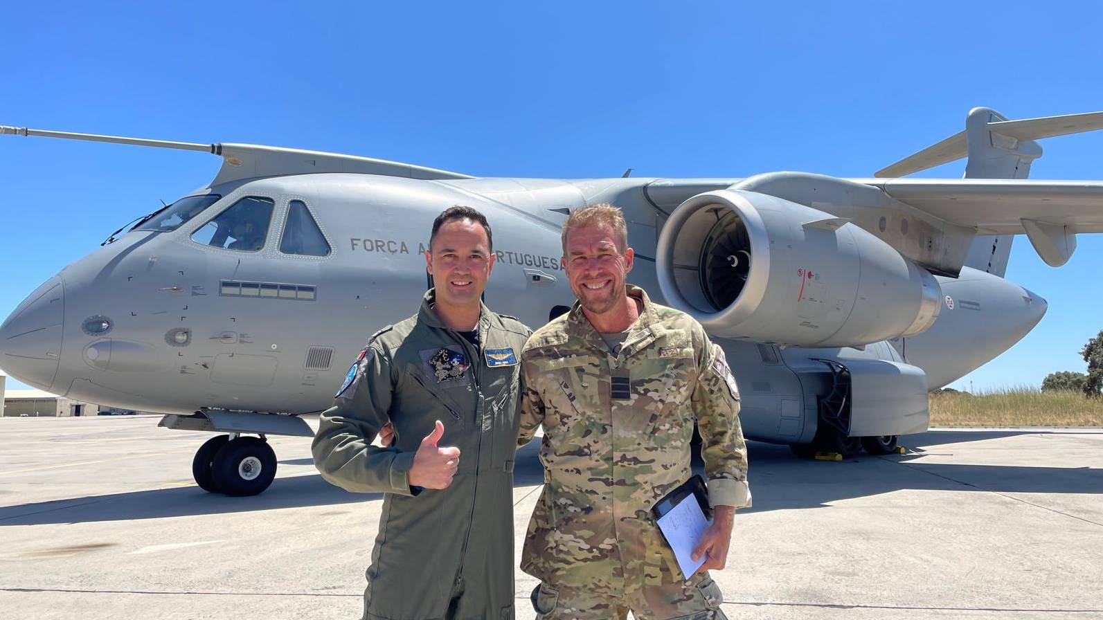 Esquadra 506 - “Rinocerontes” forma militares neerlandeses no KC-390