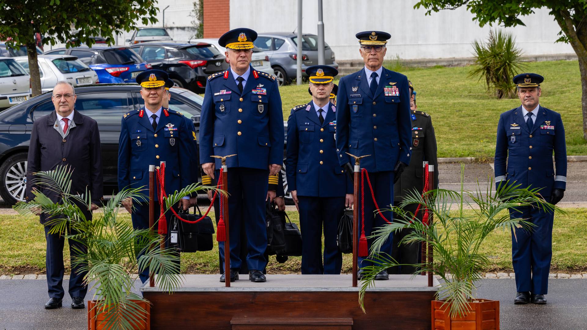 For�a A�rea recebe Comandante da For�a A�rea da Turquia