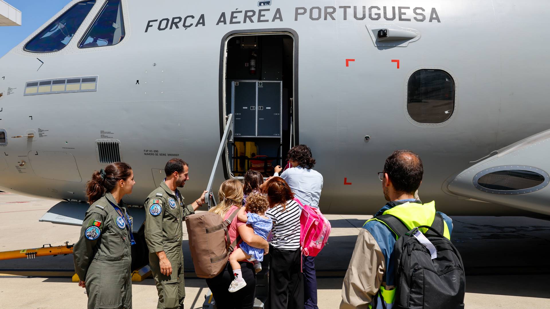 For�a A�rea assegura regresso a Portugal de cidad�os provenientes da Venezuela